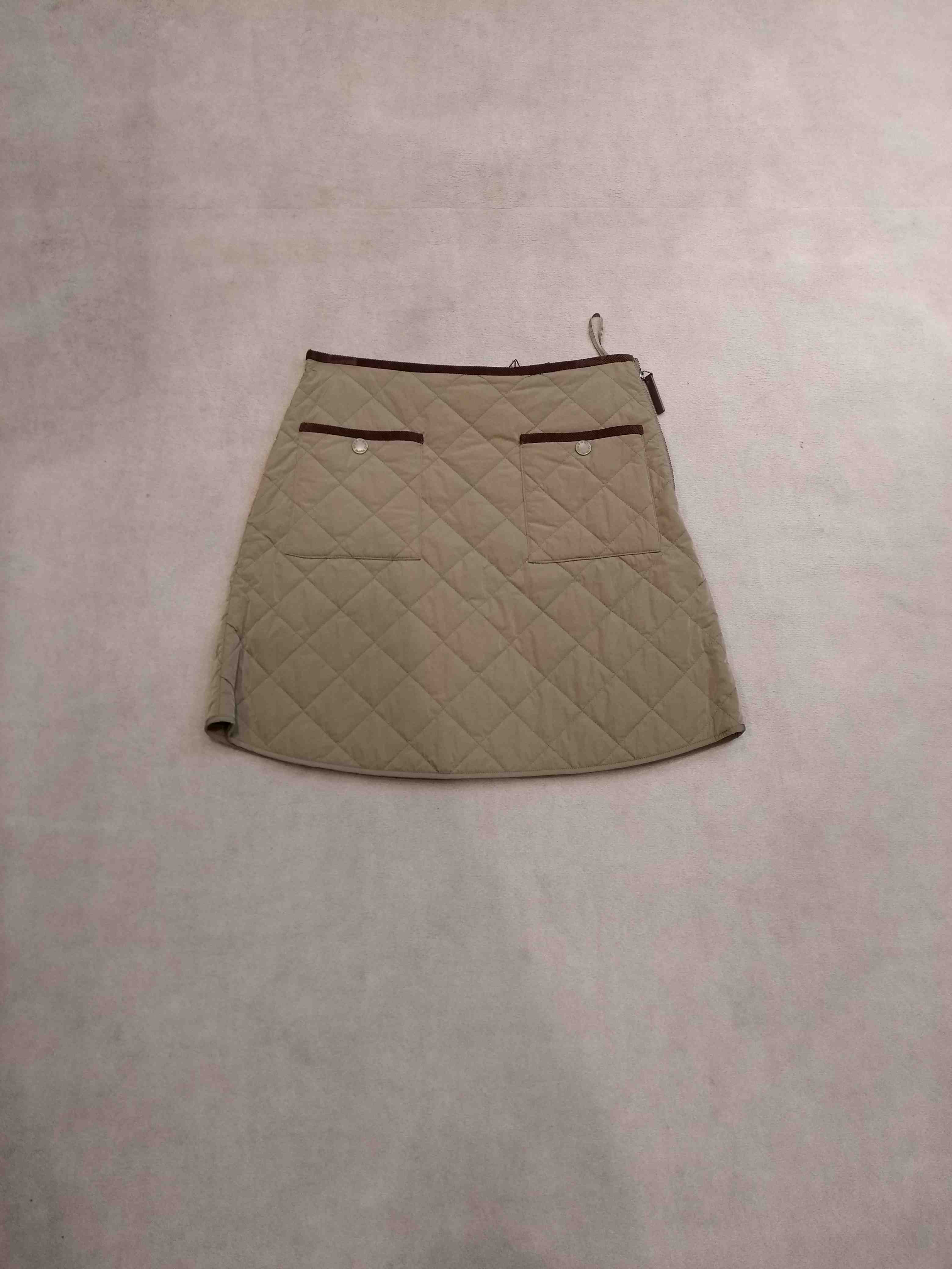 Erba Green Polyamide Skirt
