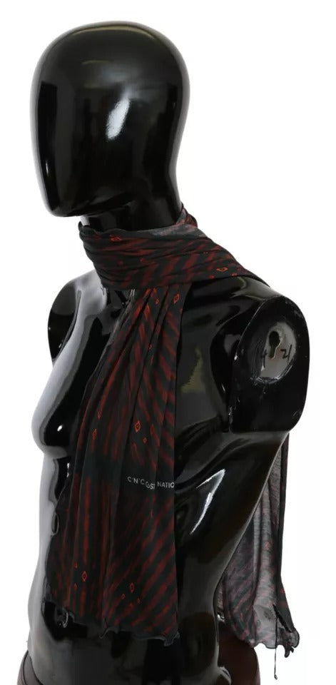 Dolce & Gabbana 100% Viscose scarf in black