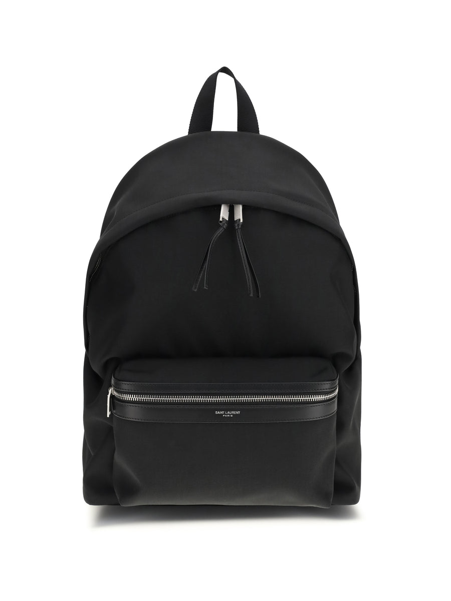 Saint Laurent 100% Nylon backpack in black
