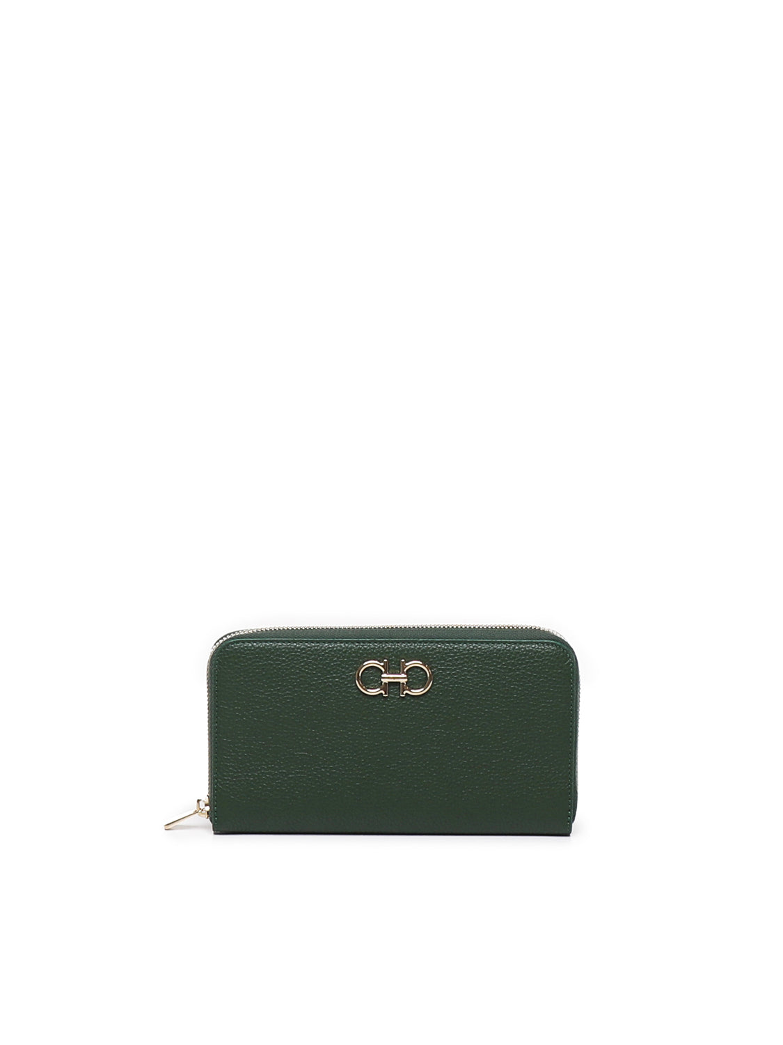 Ferragamo Wallets Green Calf