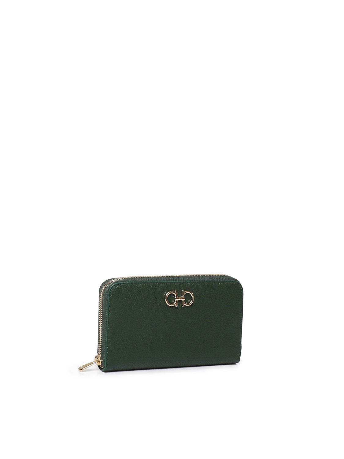 Ferragamo Wallets Green Calf