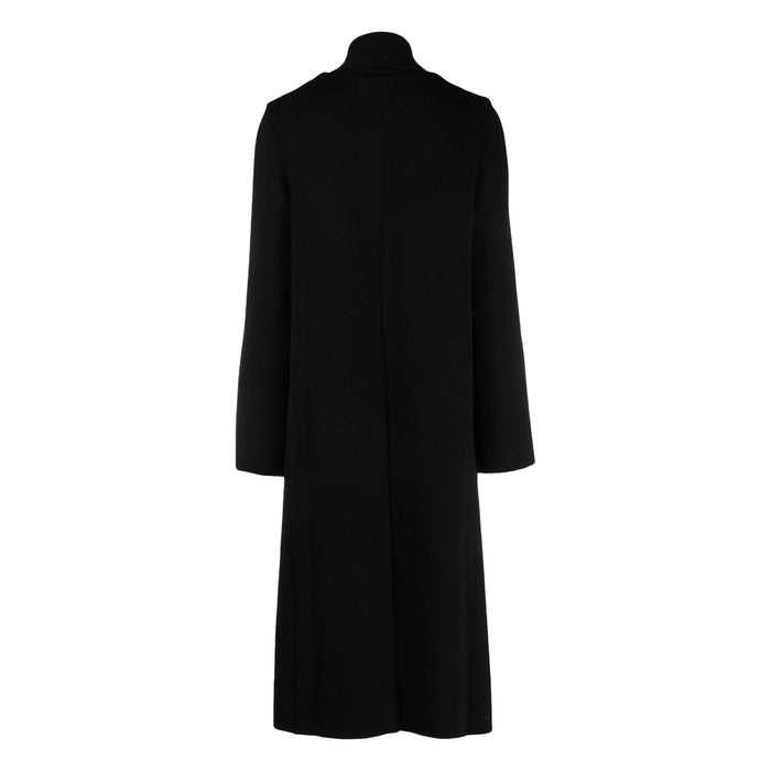 Coat Charlott Black Wool: 100