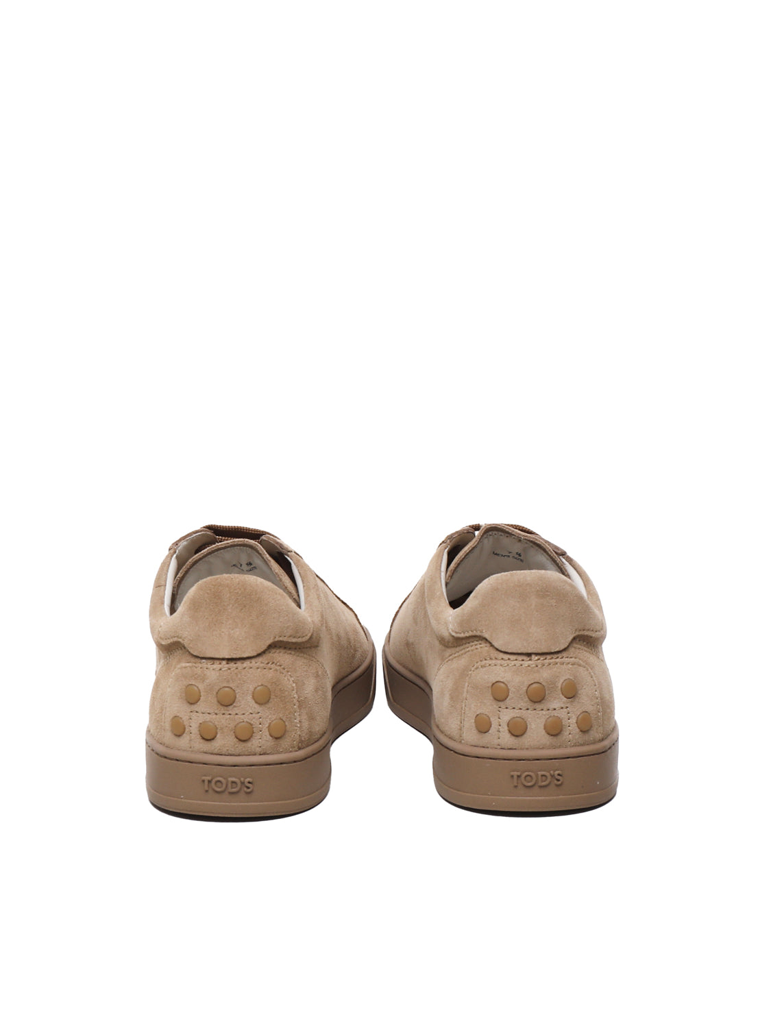 Tods Sneakers Beige Suede