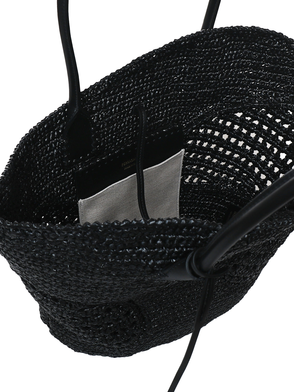 Ferragamo Bags Black Raffia