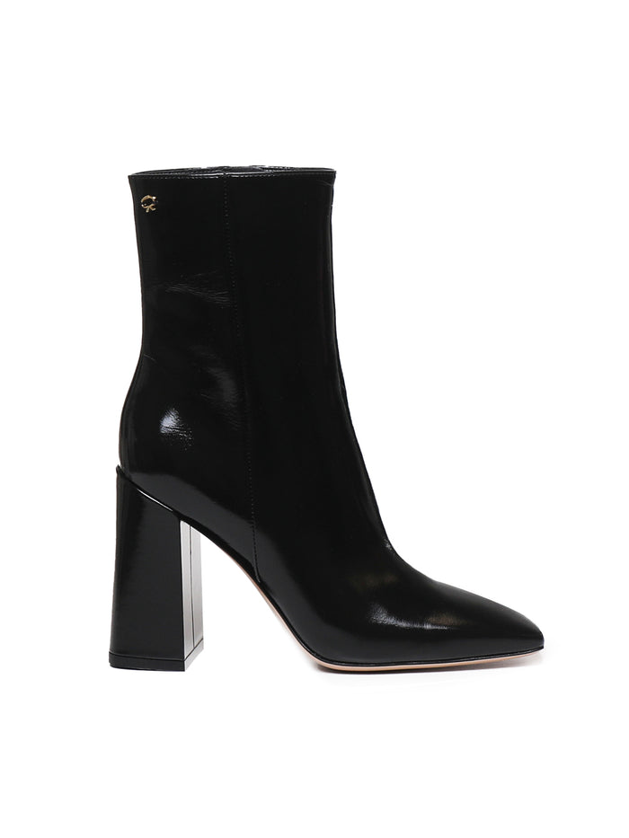 Gianvito Rossi Boots Black Patent Leather