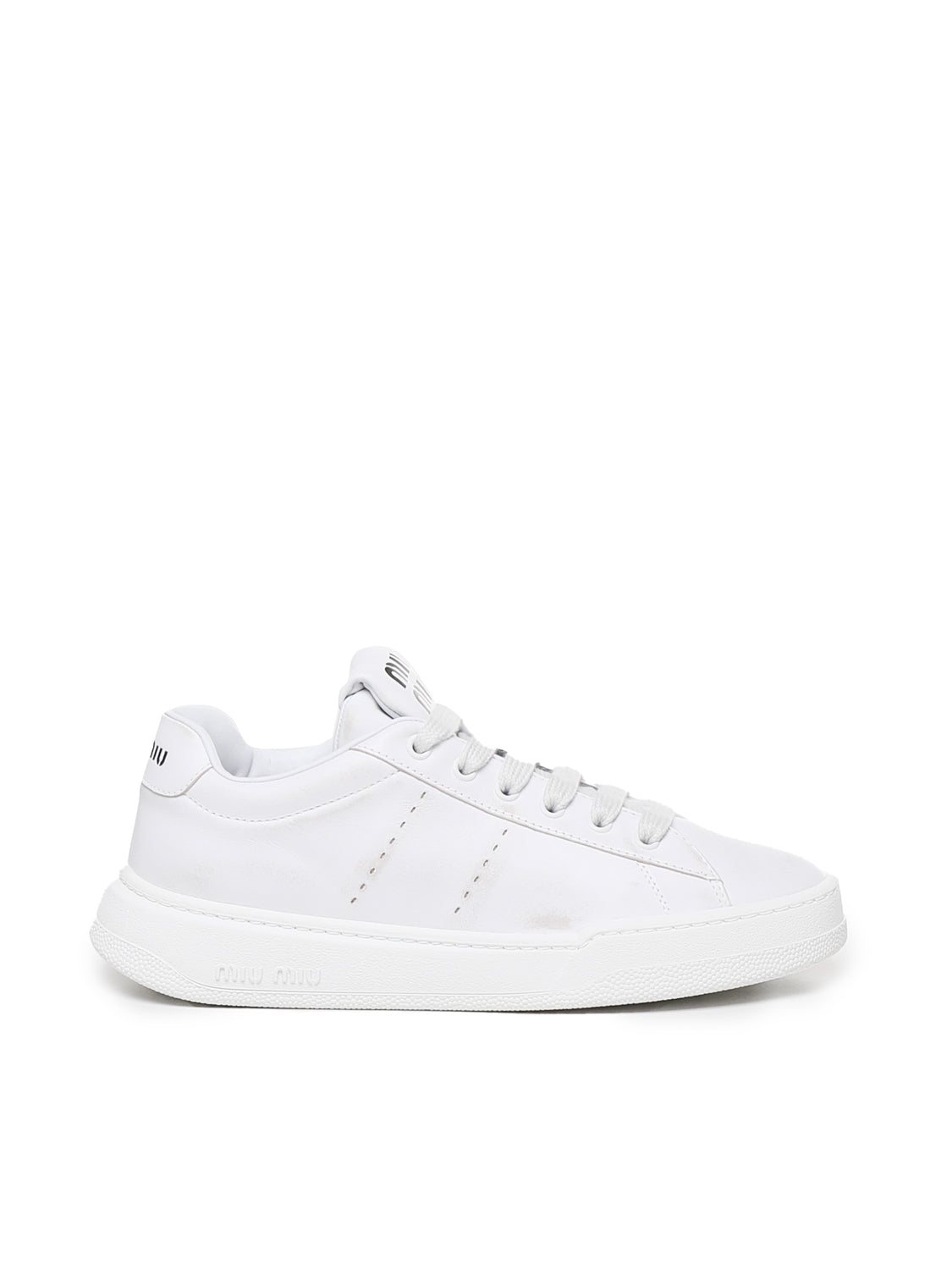 Miu Sneakers White Vitello