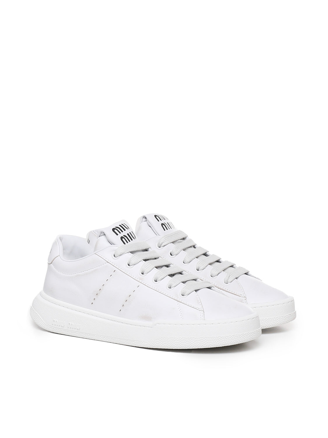 Miu Sneakers White Vitello