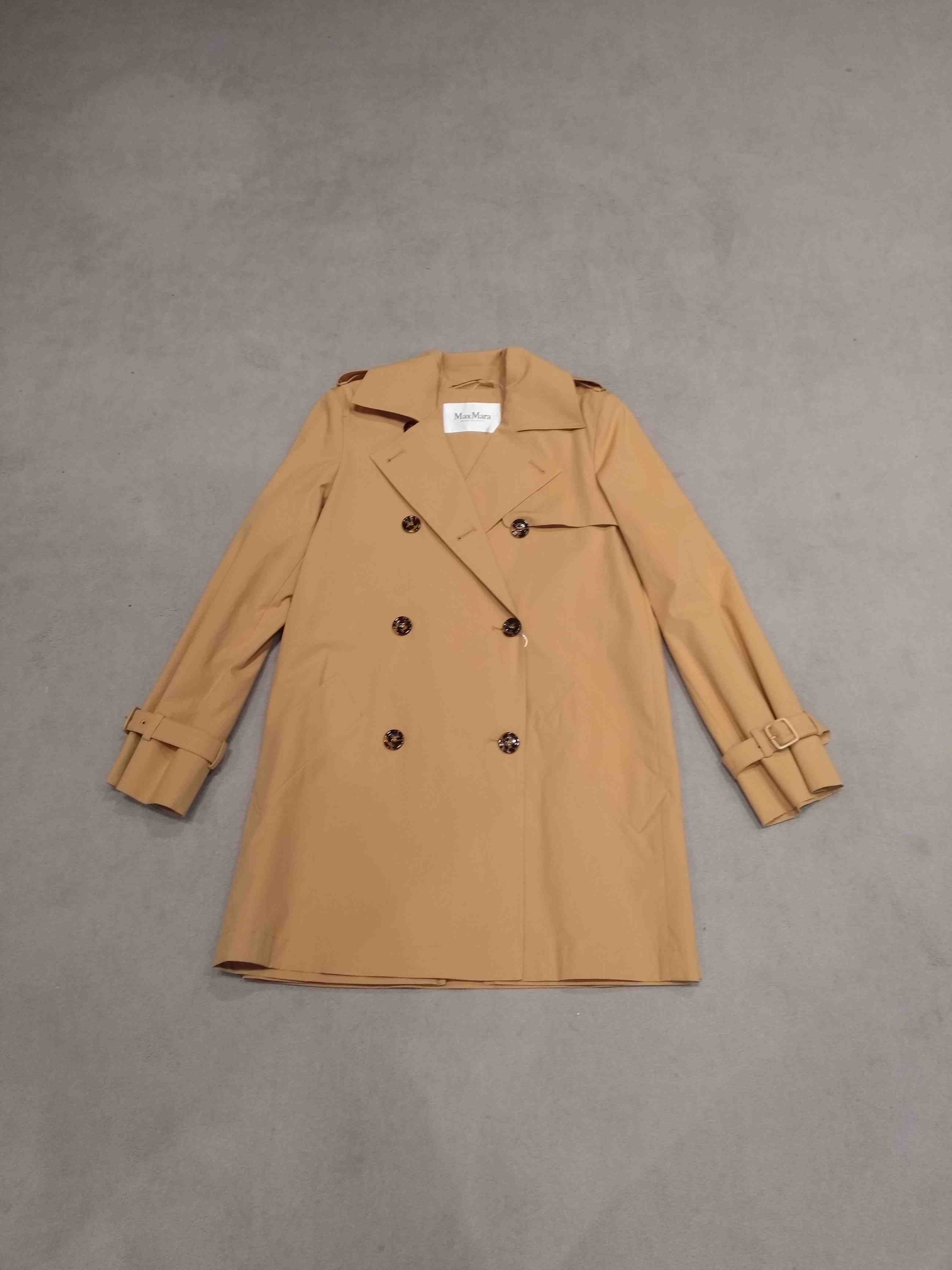 Landa Brown Cotton Coat