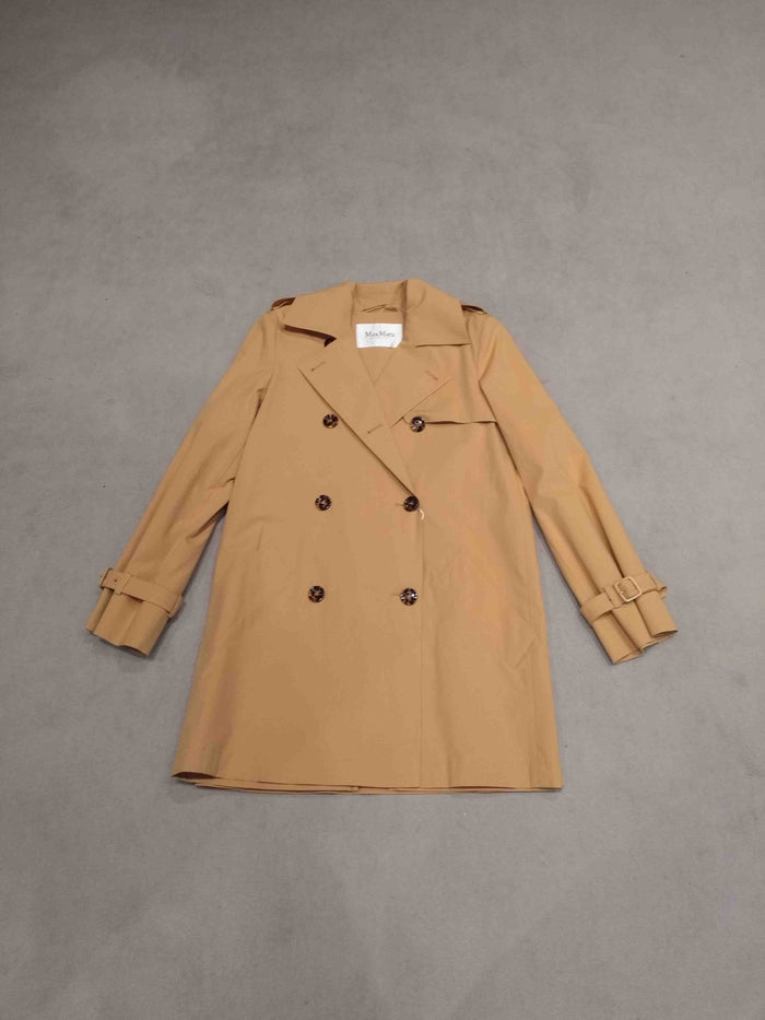 Landa Brown Cotton Coat