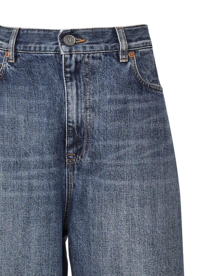 Valentino Garavani Jeans Medium Blue Denim Cotton