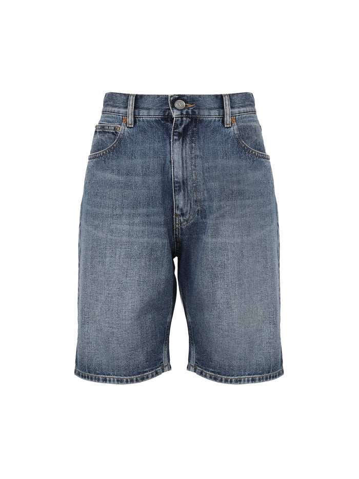 Valentino Garavani Shorts Medium Blue Denim