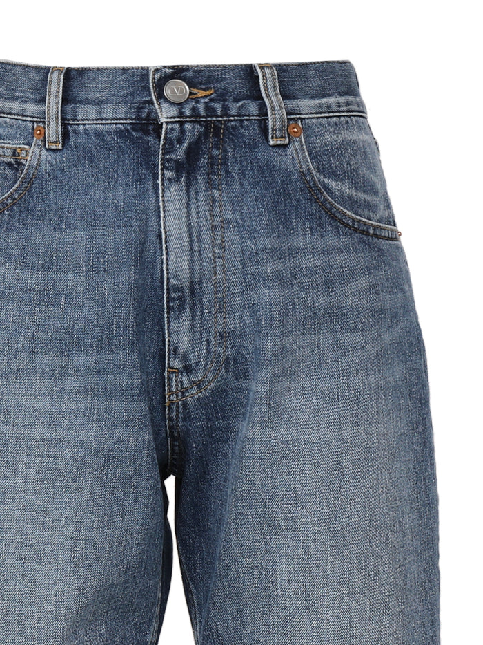 Valentino Garavani Shorts Medium Blue Denim