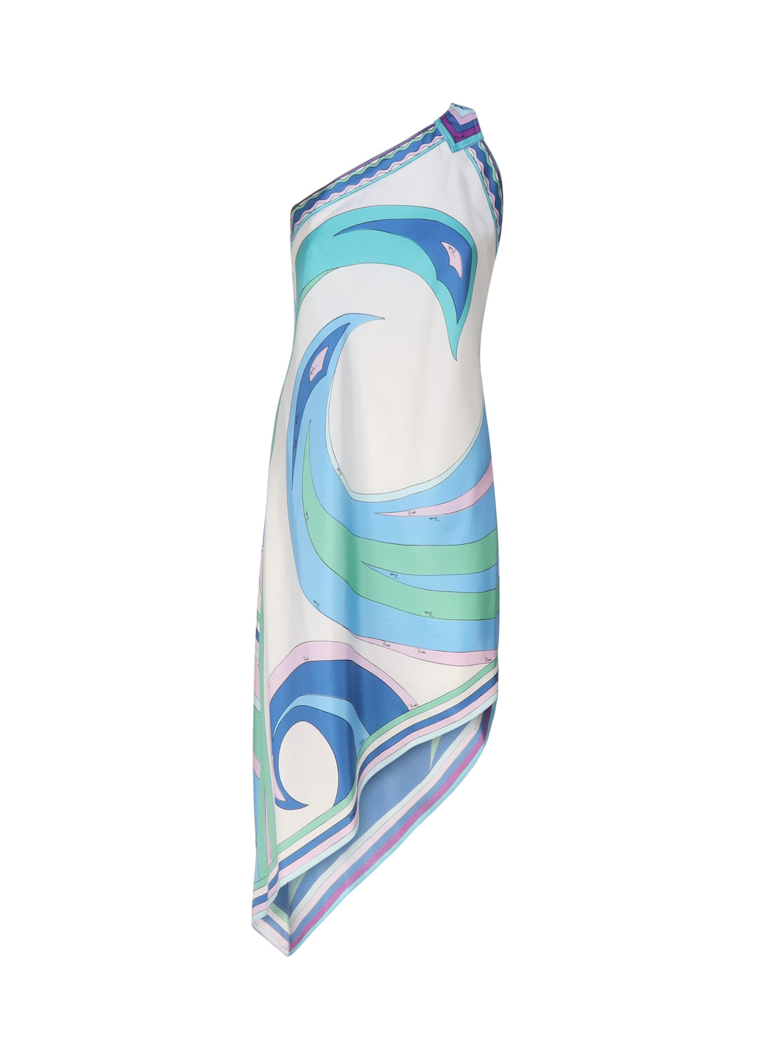 Pucci Dresses Blue Silk
