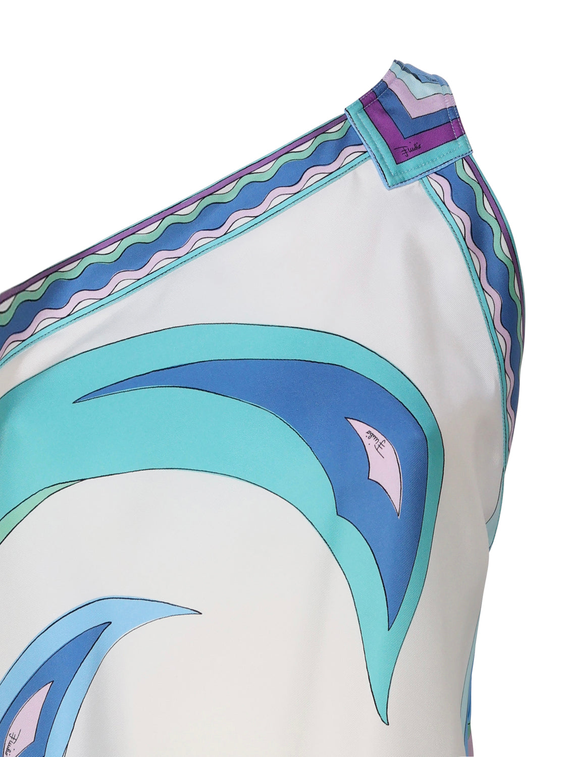 Pucci Dresses Blue Silk