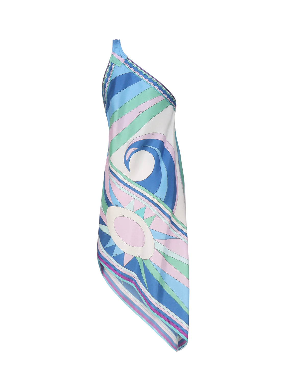 Pucci Dresses Blue Silk