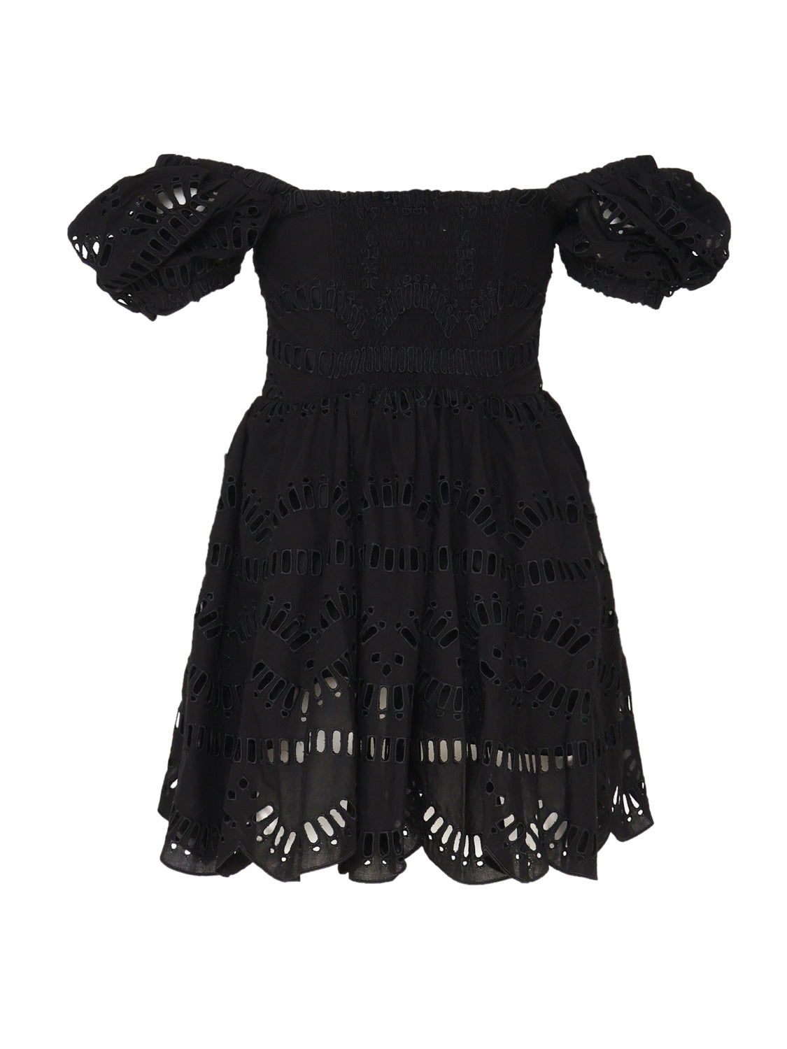 Charoruiz Dresses Black Cotton Polyester