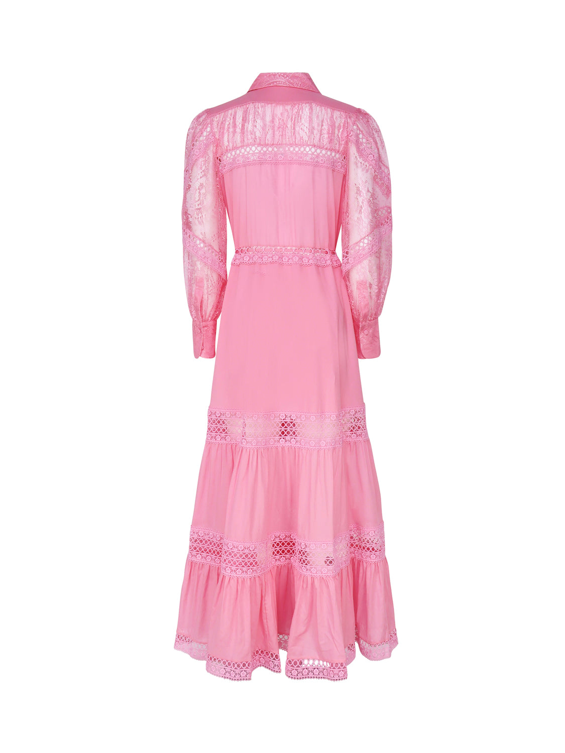 Charoruiz Dresses Pink Cotton Polyester