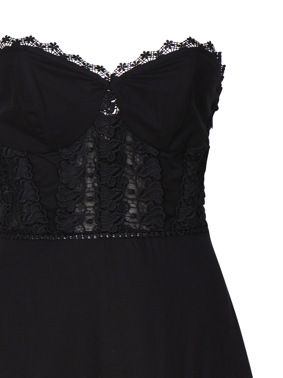 Charoruiz Dresses Black Cotton Polyester