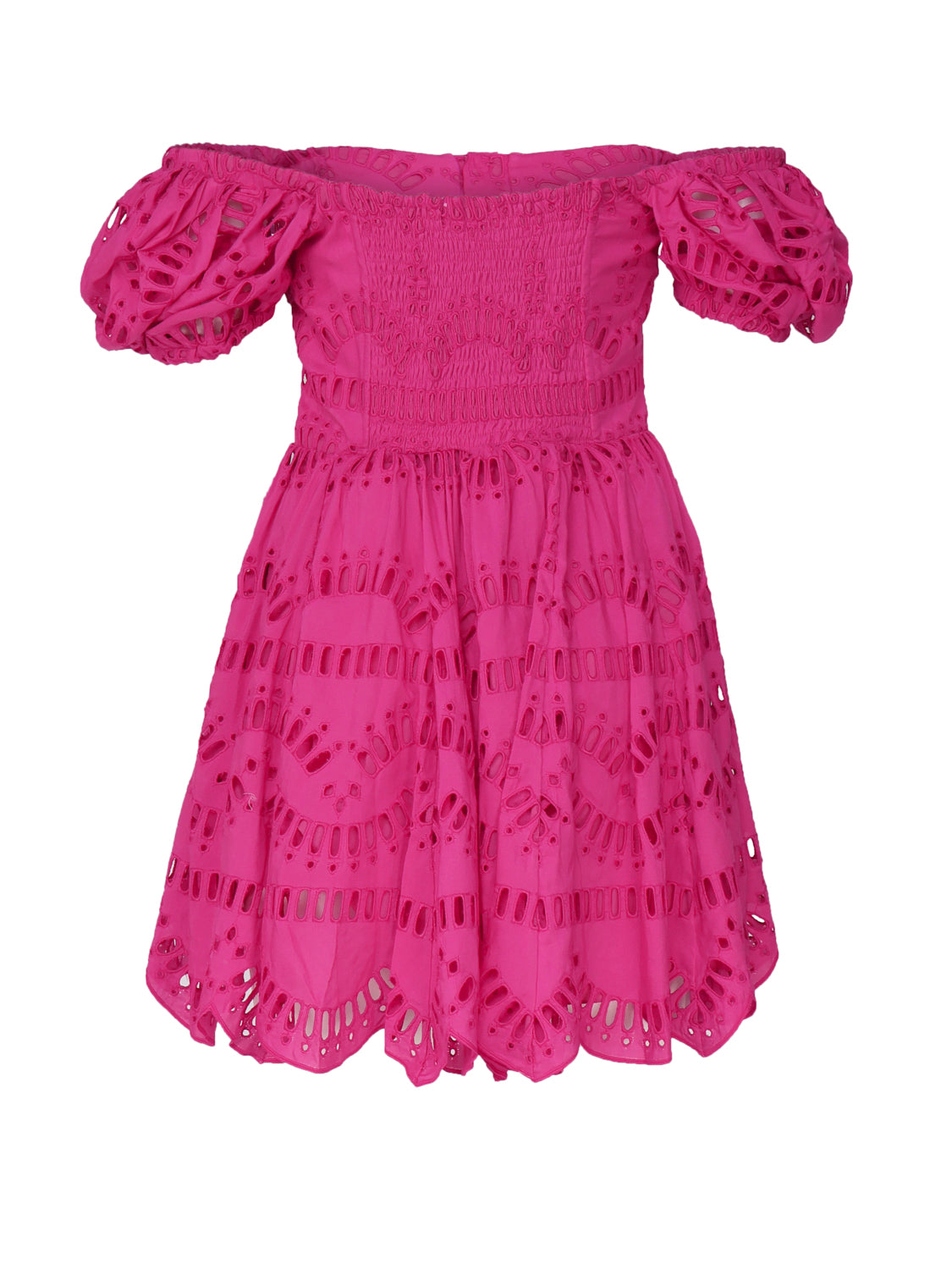 Charoruiz Dresses Pink Cotton Polyester