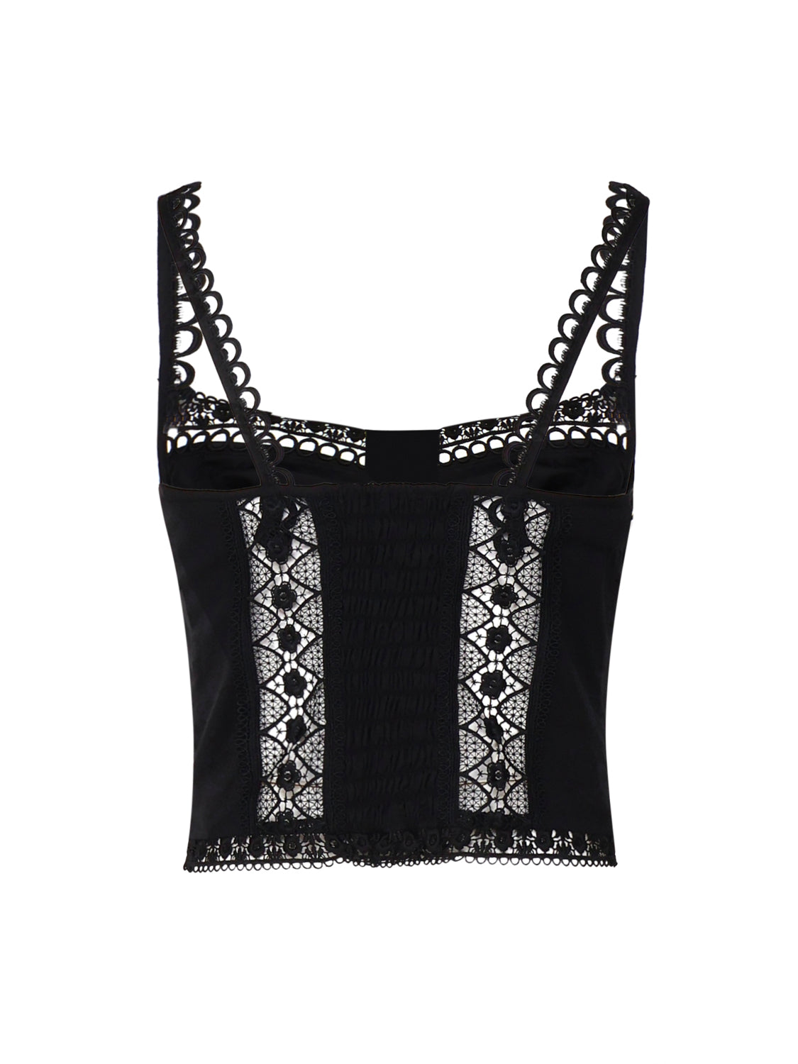 Charoruiz Top Black Cotton