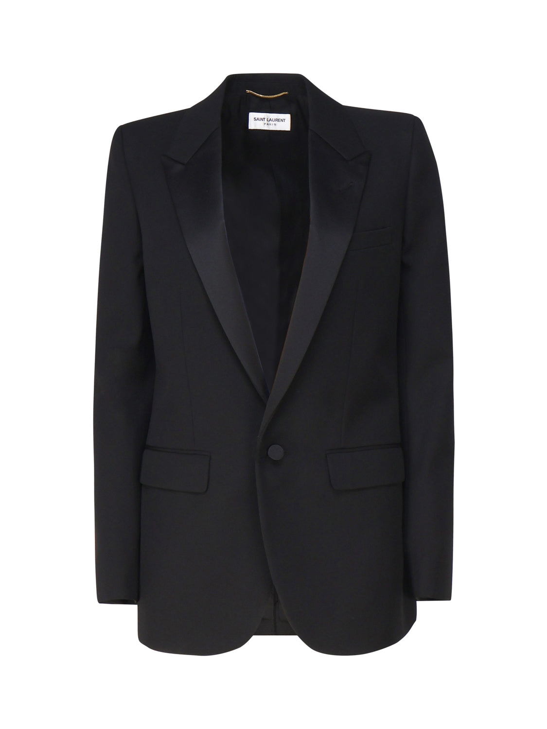 Saint Laurent Jackets Black Virgin Wool