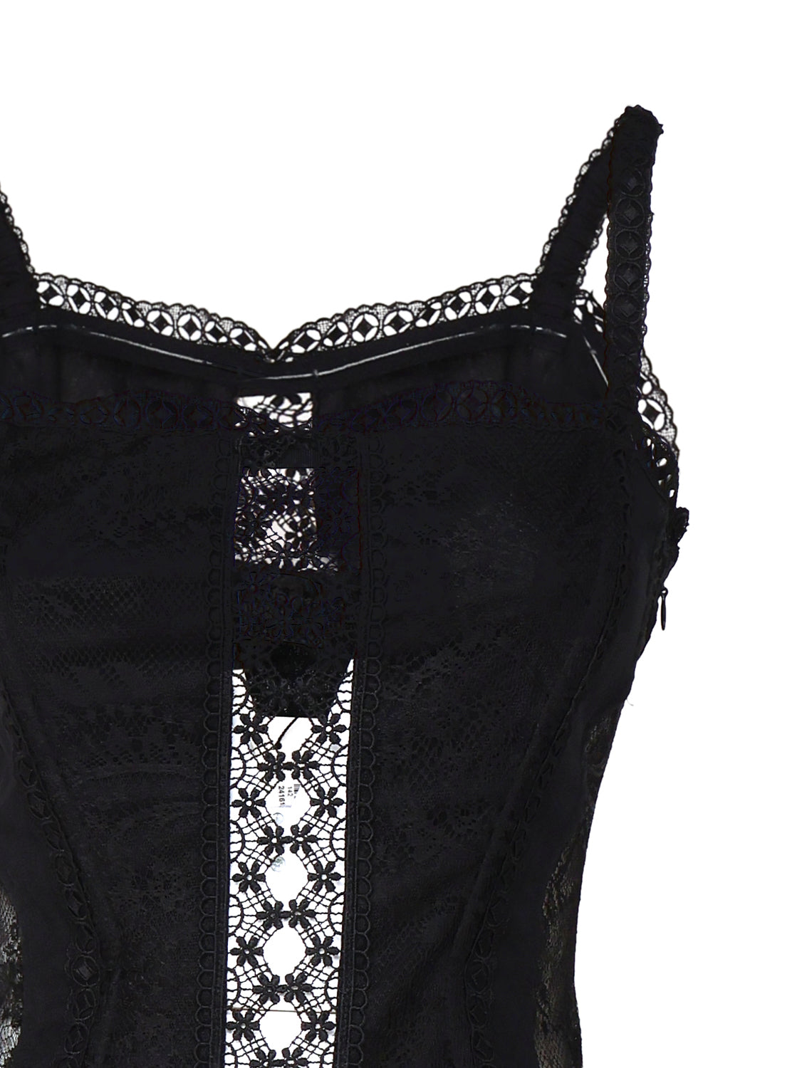 Charoruiz Dresses Black Cotton Polyester