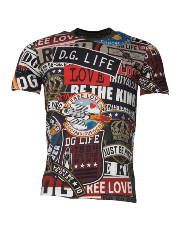 Dolce & Gabbana 100% Cotton t-shirt in multicolor