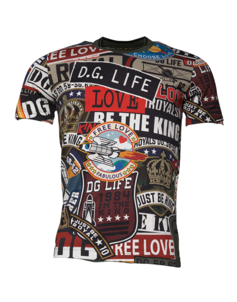Dolce & Gabbana 100% Cotton t-shirt in multicolor