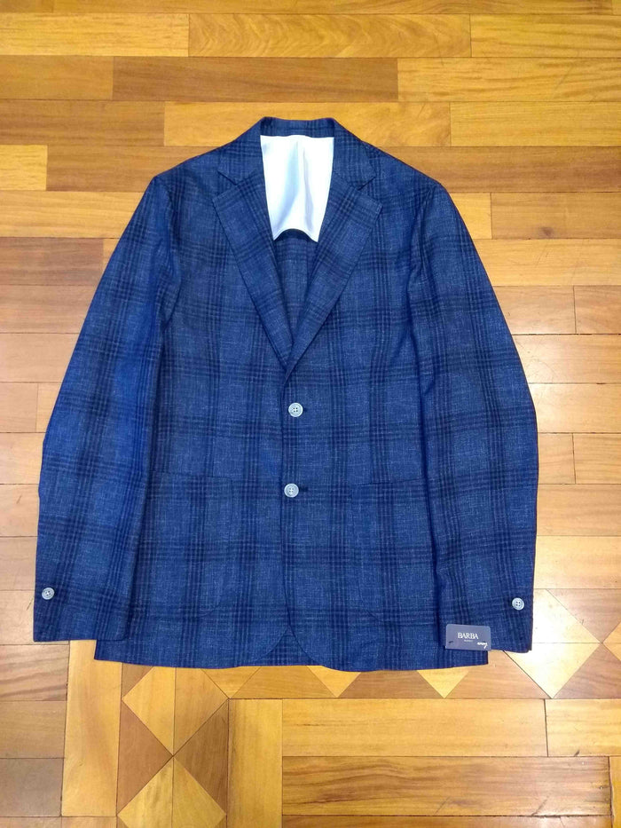 Giacca Easy Monop. Blue Cotton | Jacket