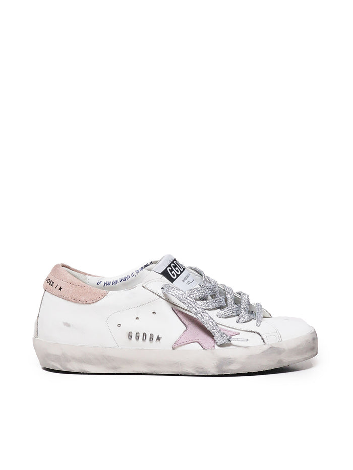 Golden Goose Sneakers White, Pink Cow Leather