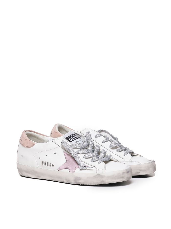 Golden Goose Sneakers White, Pink Cow Leather
