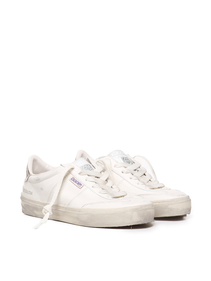 Golden Goose Sneakers White Platinum Bovine Leather