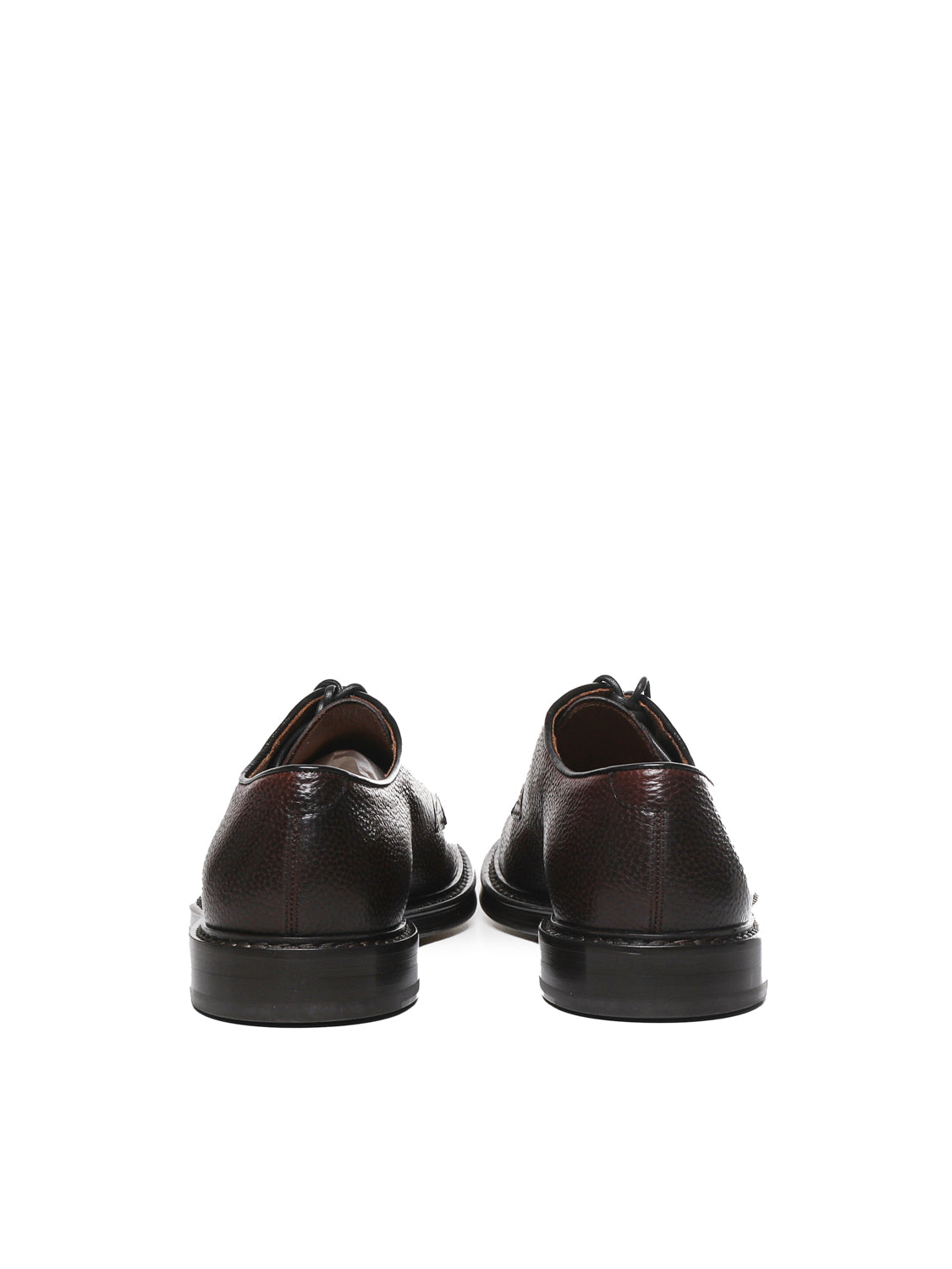 Doucals Flat Shoes Brown Calfskin
