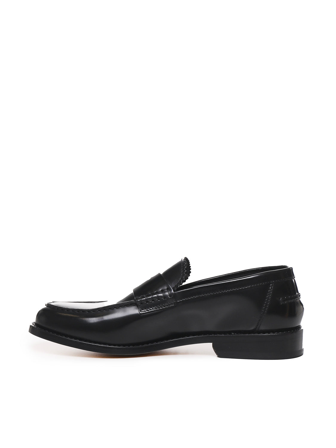 Doucals Flat Shoes Black Calfskin