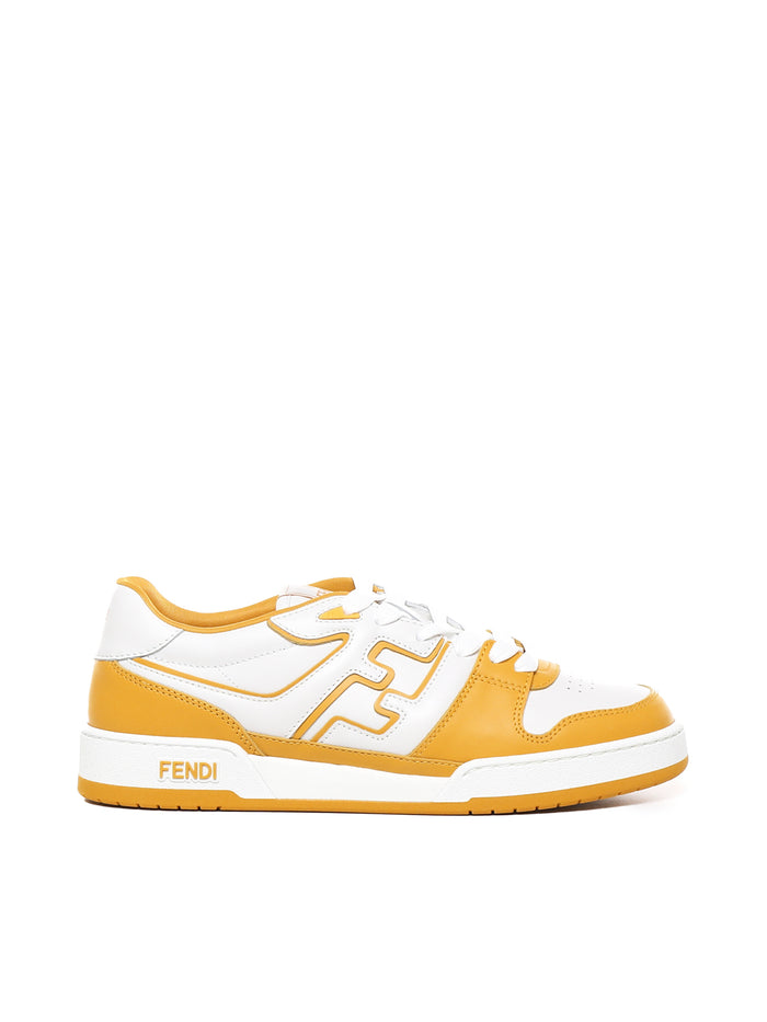 Fendi Sneakers White, Yellow Vit+interno:pl