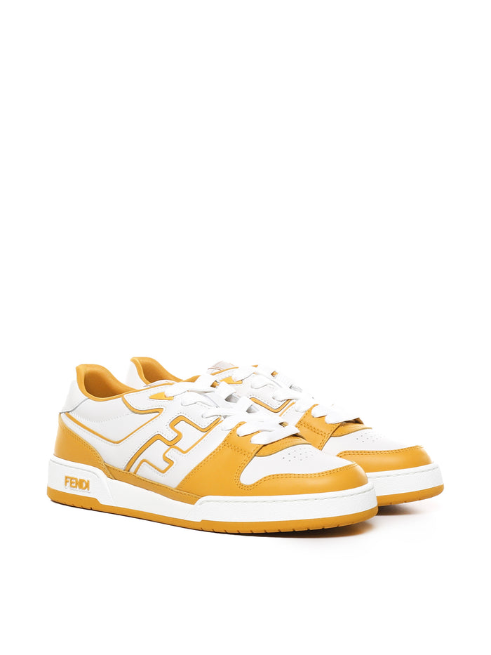 Fendi Sneakers White, Yellow Vit+interno:pl