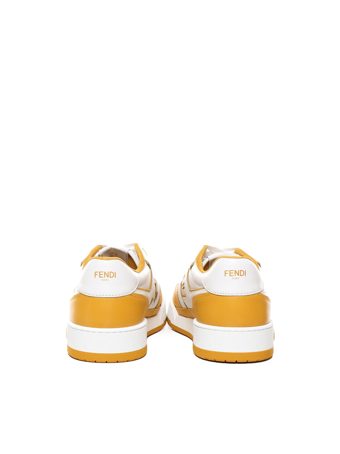 Fendi Sneakers White, Yellow Vit+interno:pl
