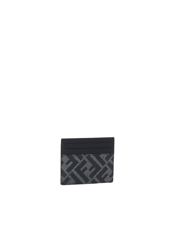 Fendi Wallets Grey Calfskin
