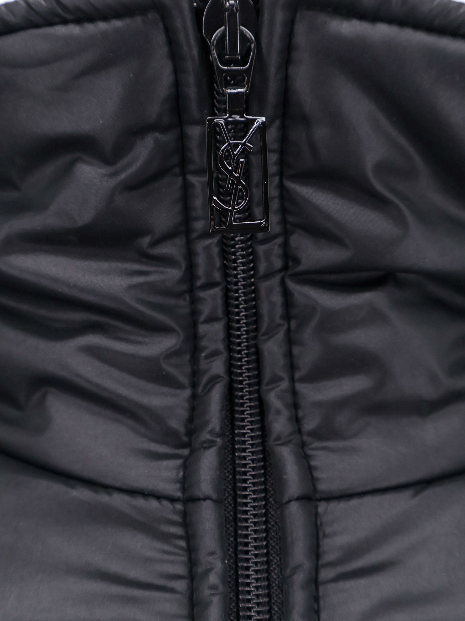 Saint Laurent Jackets Black Poliammide