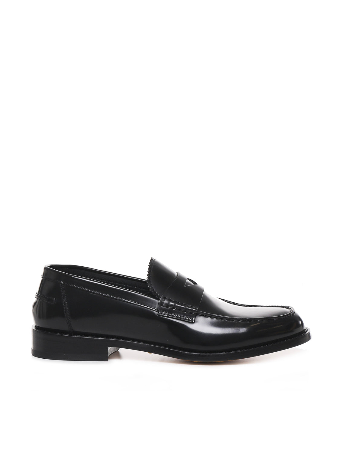 Doucals Flat Shoes Black Calfskin