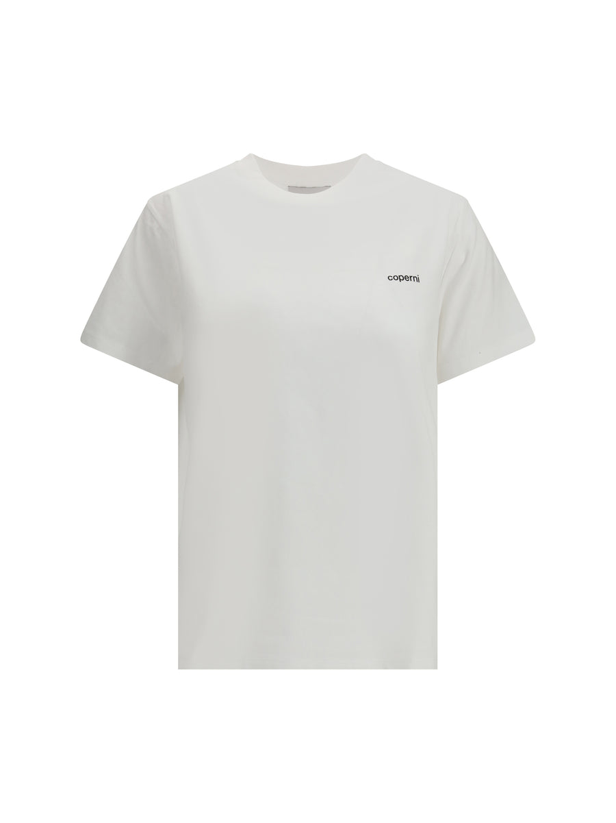 Coperni 100% Cotton t-shirt in white