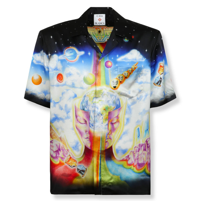 The Essential Experience Shirt Silk Satin Camicia