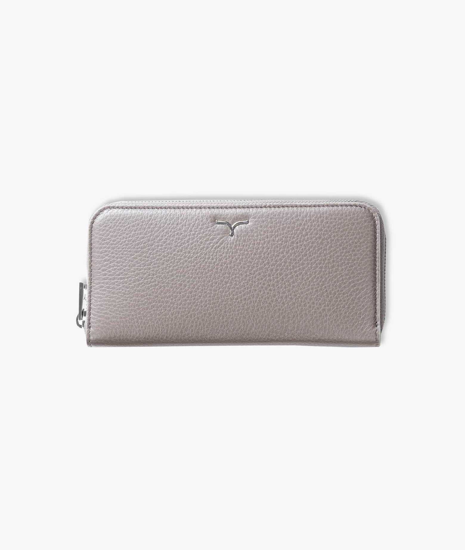 Zippered Wallet Lira Brown And Money Holder
