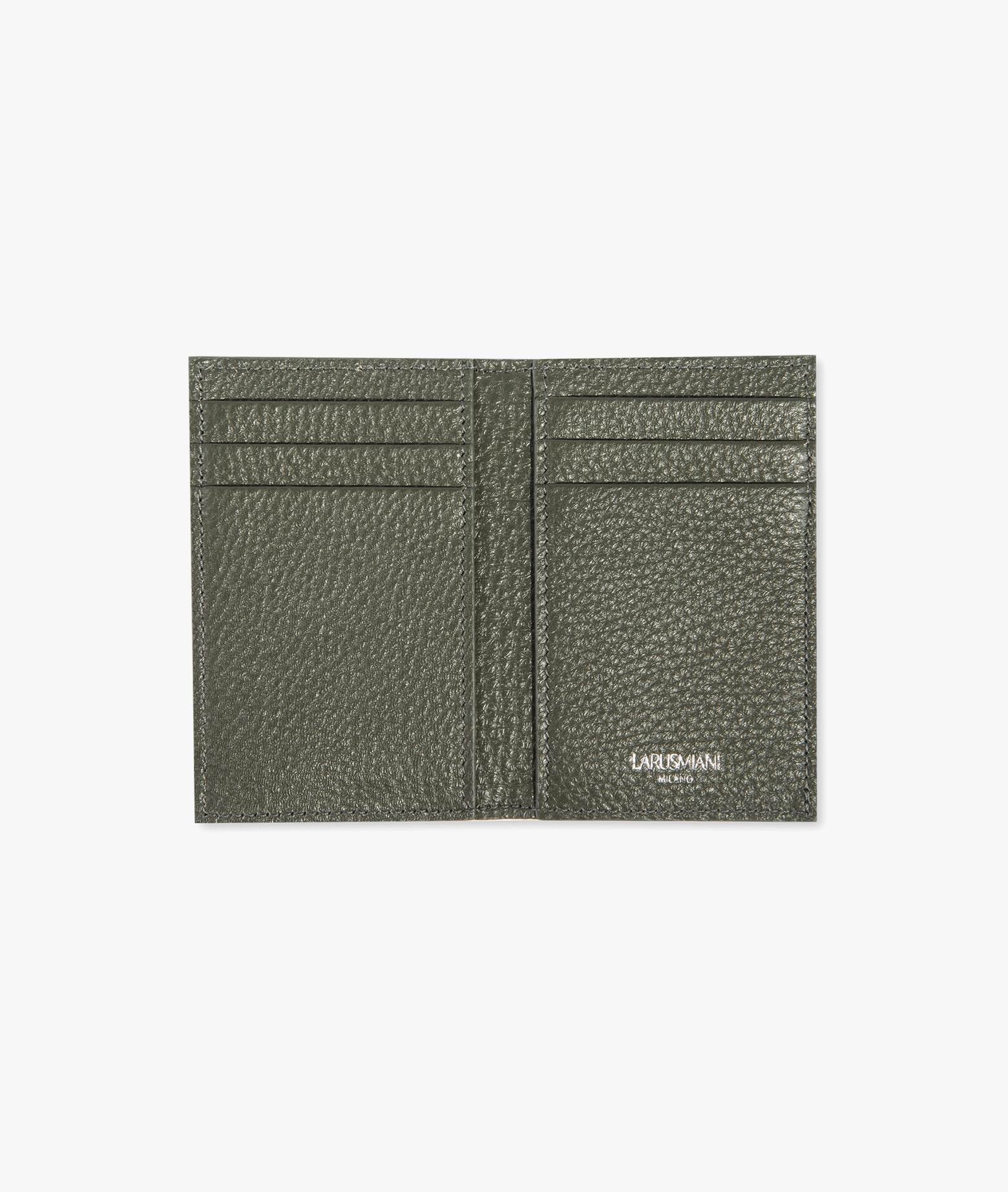 Vertical Card Holder Amedeo Brown Credit And Business