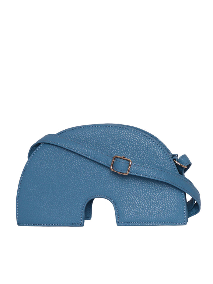 Rainbow Bag Handbag Light Blue Polyurethane
