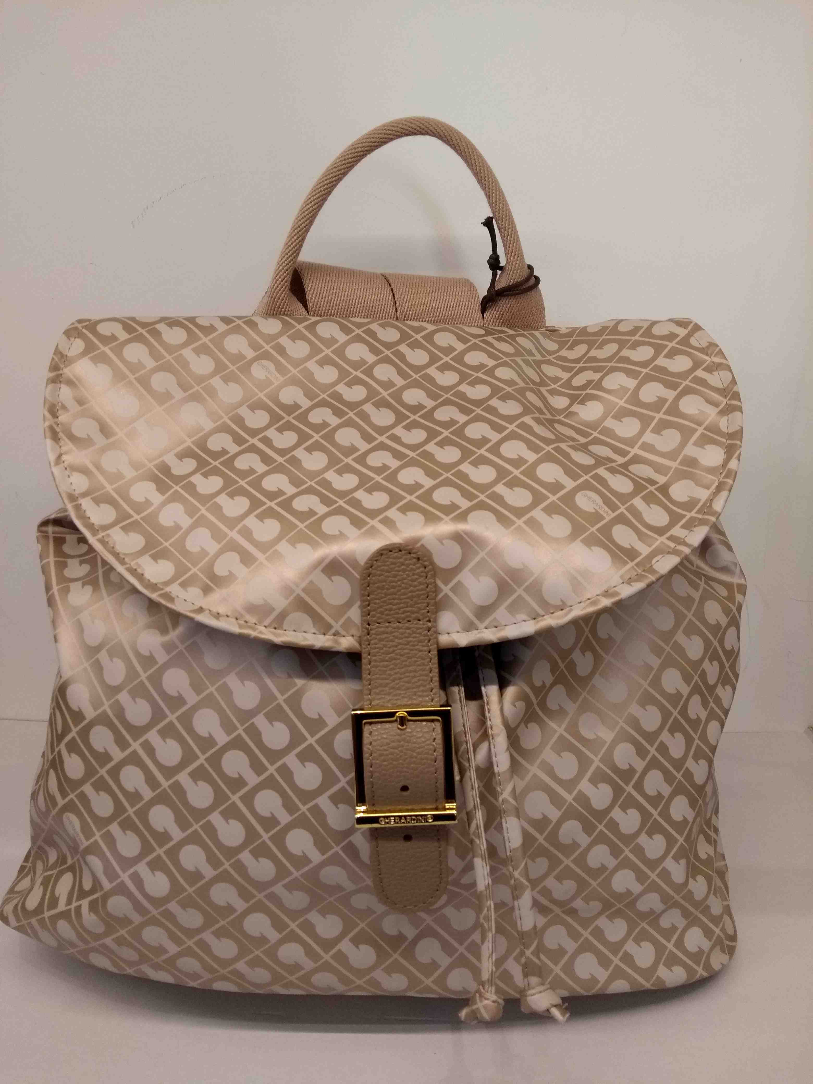 Softy Nude & Neutrals Leather Farbic Bag
