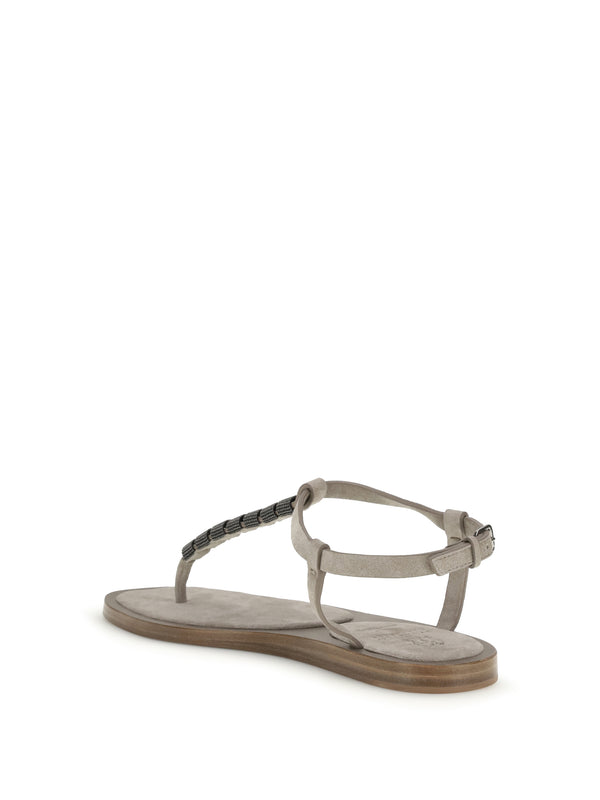 Sandals Calfskin Ice
