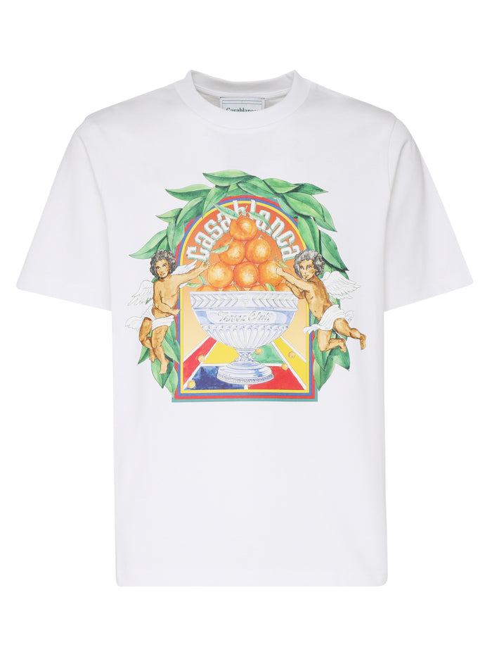 Casablanca T-Shirts And Polos White Cotton