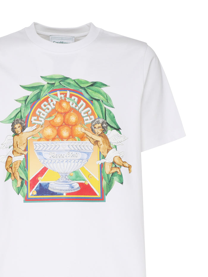 Casablanca T-Shirts And Polos White Cotton