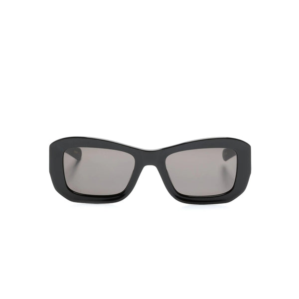 Flatlist Black Square Frame Sunglasses Acetate